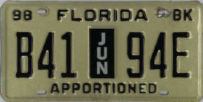 REAR (BK) Wrecker plate.